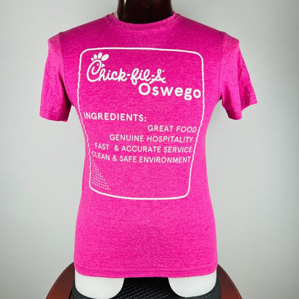 Chick-fil-A Oswego Illinois Ingredients Our Pleasure To Serve S T-Shirt Shirt